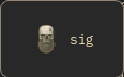 A nick tooltip showing a display name and avatar thumbnail